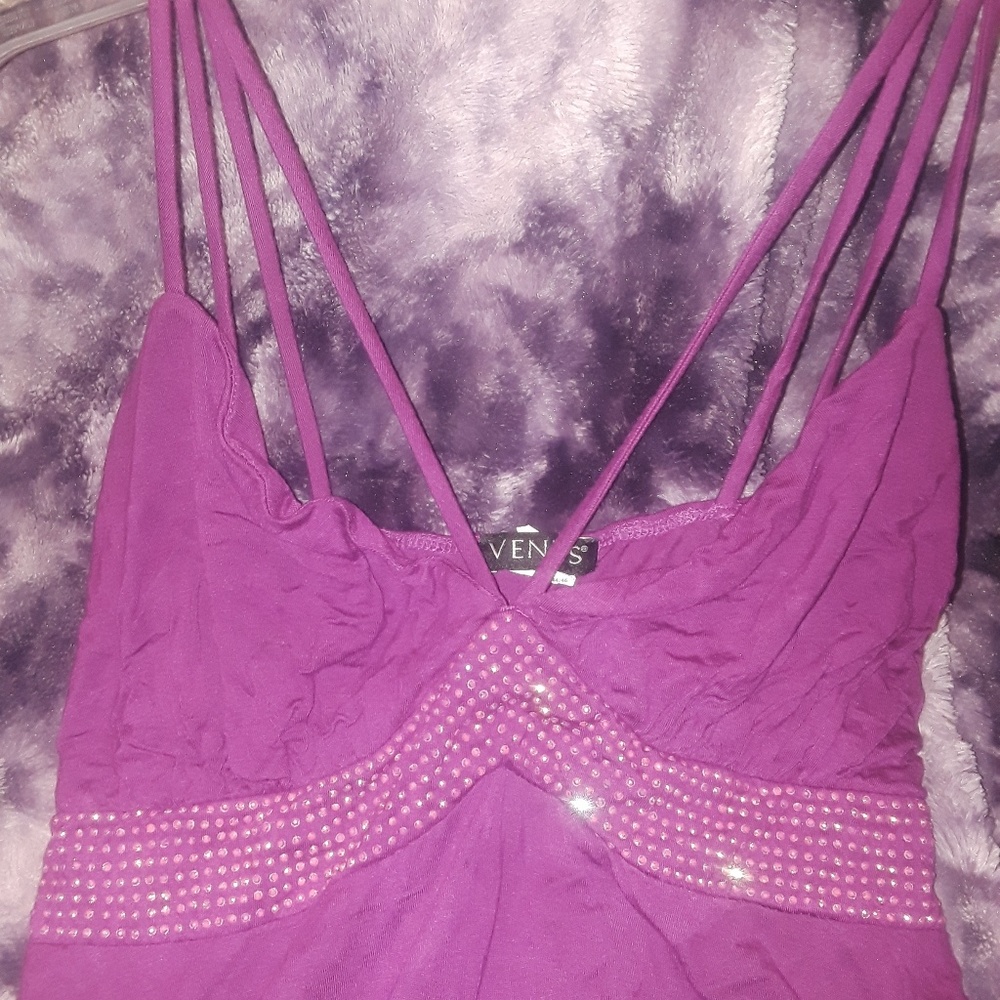 Embellished Strappy flowy shirt - Picture 2 of 3